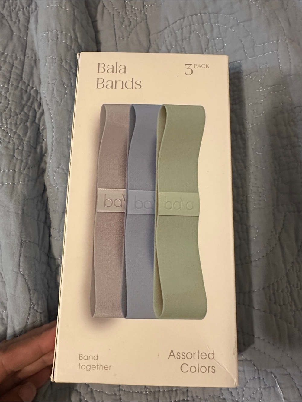 Bala Bands 3-Pack - Sage, Dusty Blue, Taupe
